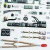 Kelik K48138 Bristol Beaufighter Mk.VI - interior 3D decals for Tamiya kit (1/48)
